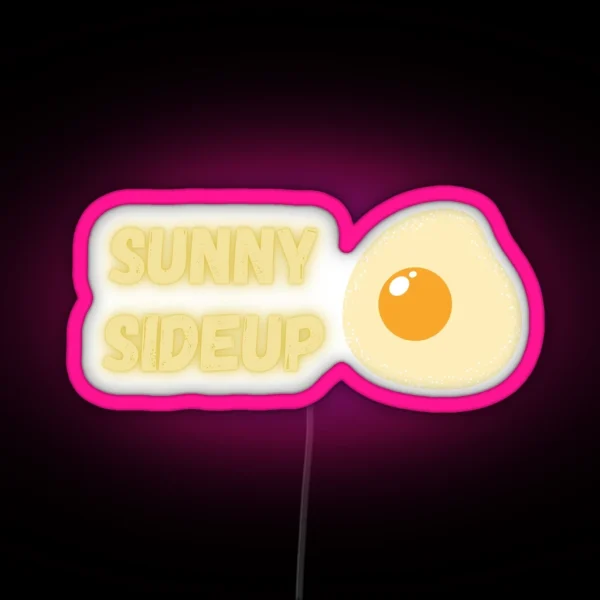 Sunny Side Up RGB Neon Sign