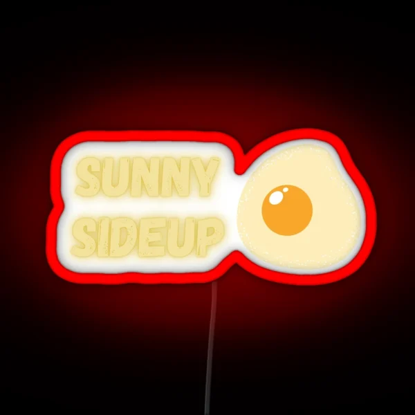 Sunny Side Up RGB Neon Sign