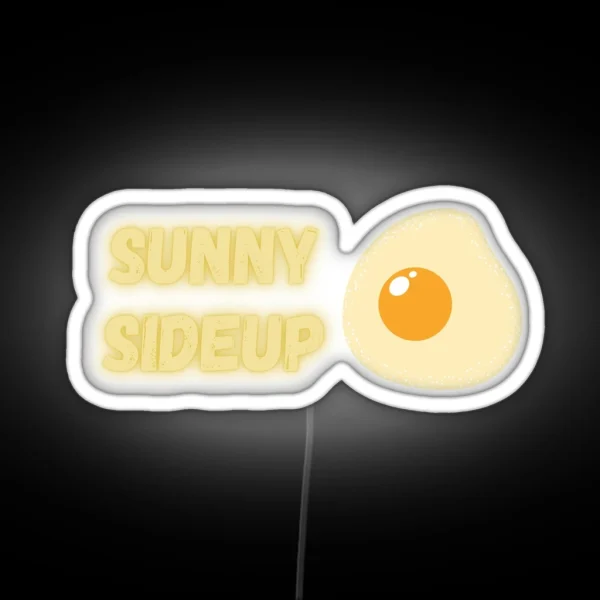 Sunny Side Up RGB Neon Sign