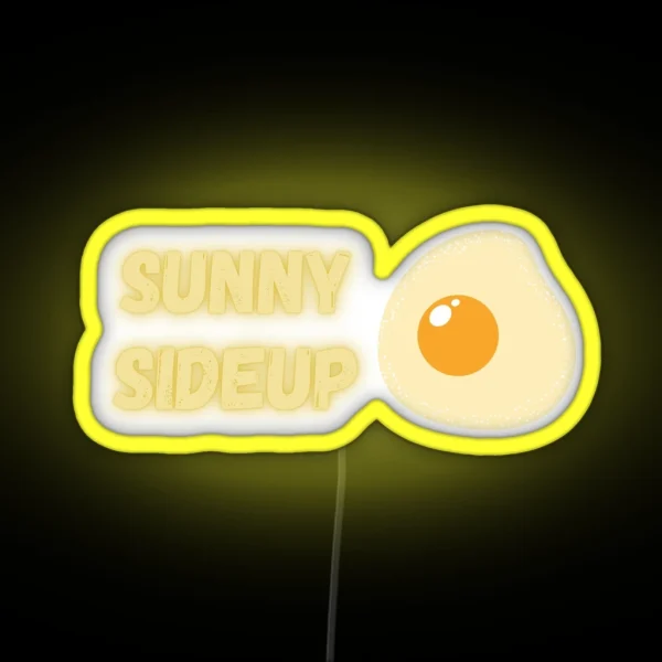 Sunny Side Up RGB Neon Sign