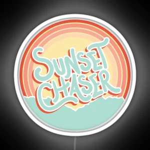 Sunset Chaser RGB Neon Sign