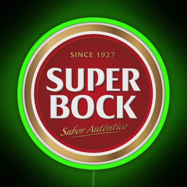 Super Bock Beer RGB Neon Sign