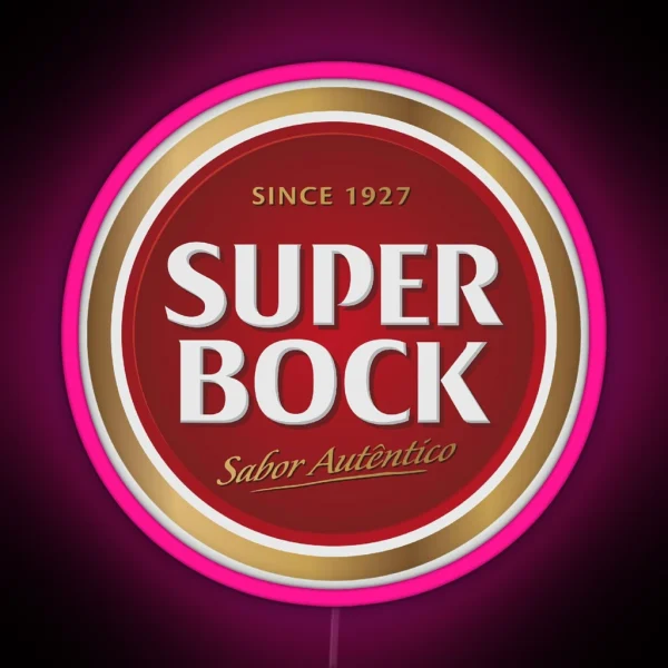 Super Bock Beer RGB Neon Sign