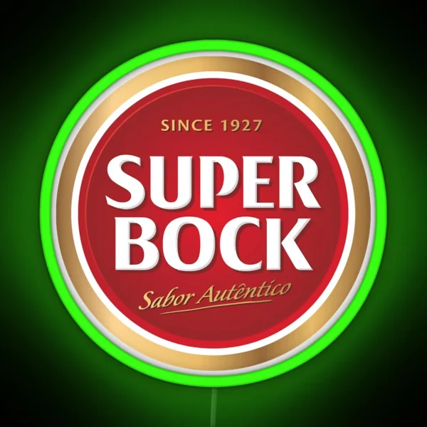 Super Bock Since 1927 Logo Essential Led RGB Neon Sign