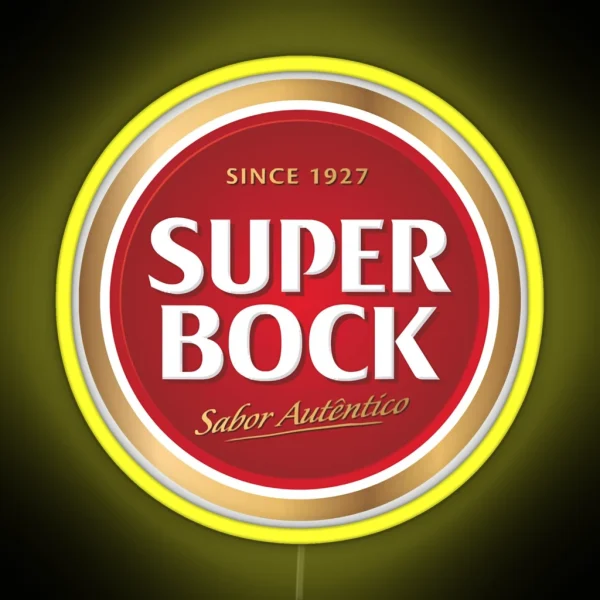 Super Bock Since 1927 Logo Essential Led RGB Neon Sign