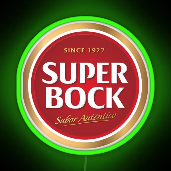 Super Bock Since 1927 Logo Essential RGB Neon Sign