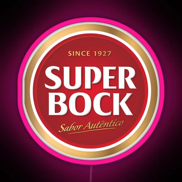 Super Bock Since 1927 Logo Essential RGB Neon Sign