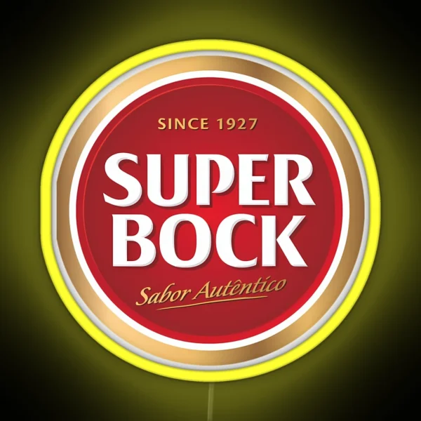 Super Bock Since 1927 Logo Essential RGB Neon Sign