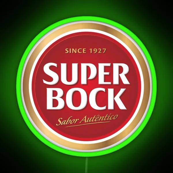 Super Bock Since 1927 Logo Essential RGB Neon Sign