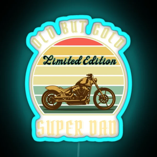 Super Dad RGB Neon Sign