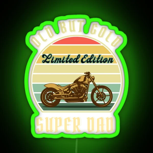 Super Dad RGB Neon Sign