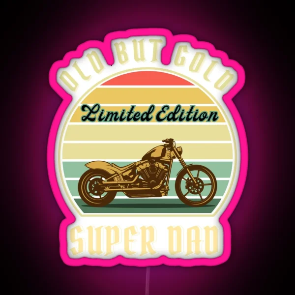 Super Dad RGB Neon Sign