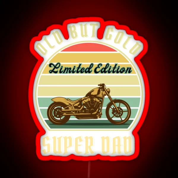 Super Dad RGB Neon Sign