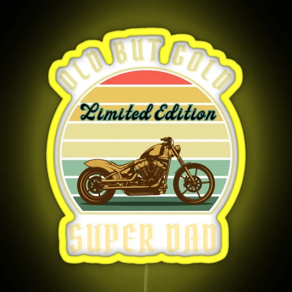 Super Dad RGB Neon Sign