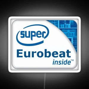 Super Eurobeat Inside RGB Neon Sign