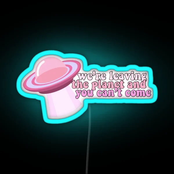 Super Graphic Ultra Modern Girl Led RGB Neon Sign