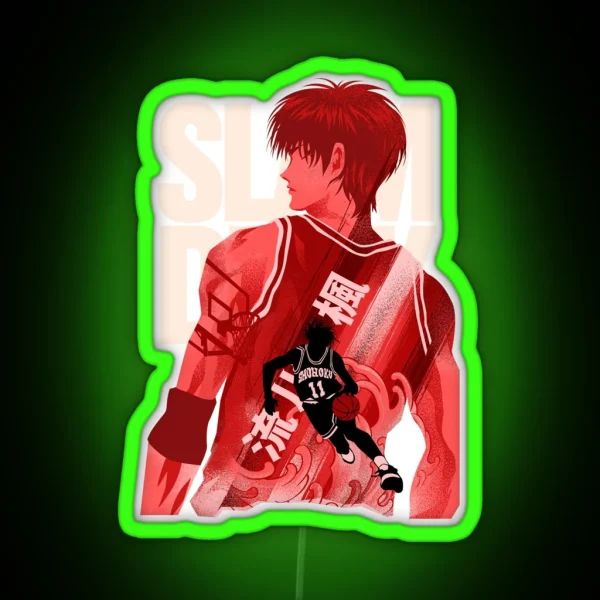 Super Rookie Rukawa RGB Neon Sign