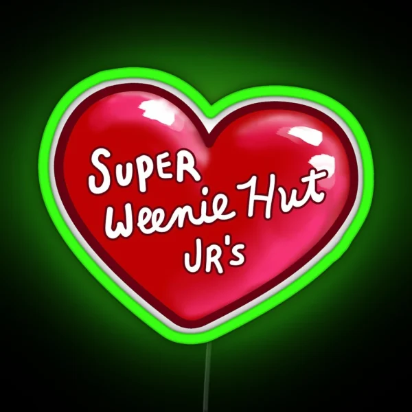 Super Weenie Hut Jr S RGB Neon Sign
