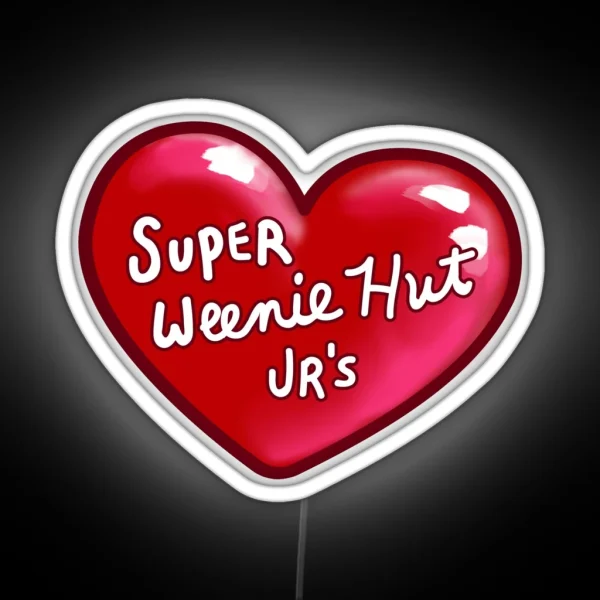 Super Weenie Hut Jrs RGB Neon Sign