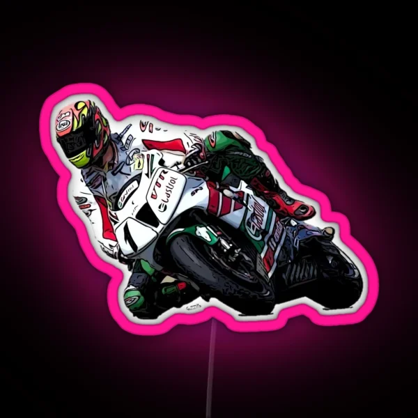 Superbike 2000 Colin VTR SP2 RGB Neon Sign