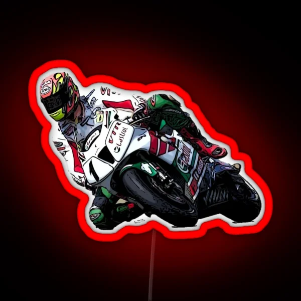 Superbike 2000 Colin VTR SP2 RGB Neon Sign