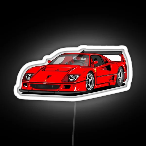 Supercar Legend RGB Neon Sign