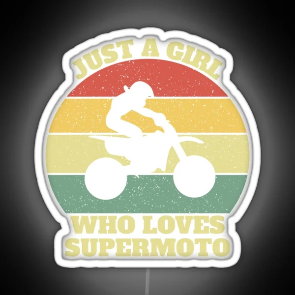 Supermoto Mum RGB Neon Sign