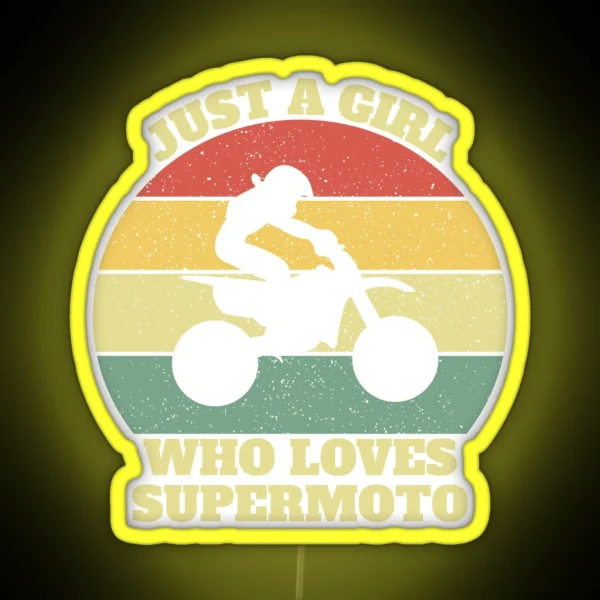 Supermoto Mum RGB Neon Sign