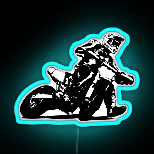 Supermoto RGB Neon Sign