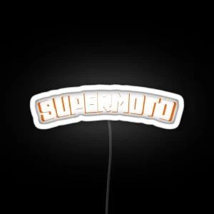 Supermoto RGB Neon Sign