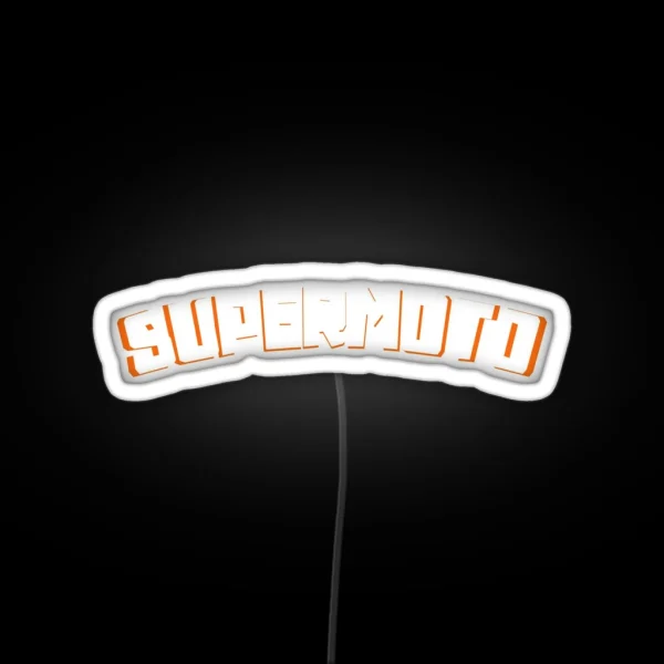Supermoto RGB Neon Sign