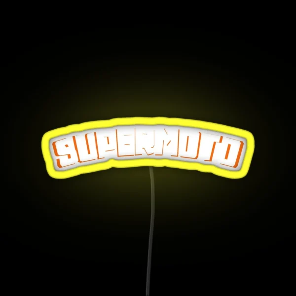 Supermoto RGB Neon Sign