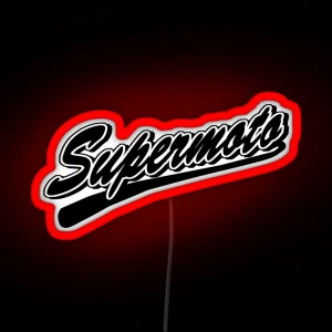 Supermoto RGB Neon Sign