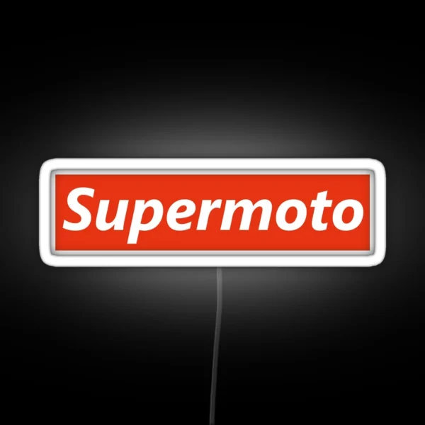 Supermoto RGB Neon Sign