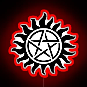 Supernatural Anti Possession Symbol RGB Neon Sign
