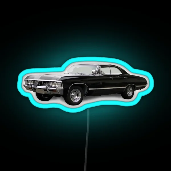 Supernatural Baby Impala RGB Neon Sign