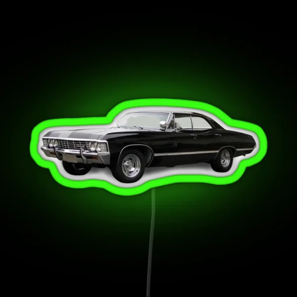Supernatural Baby Impala RGB Neon Sign