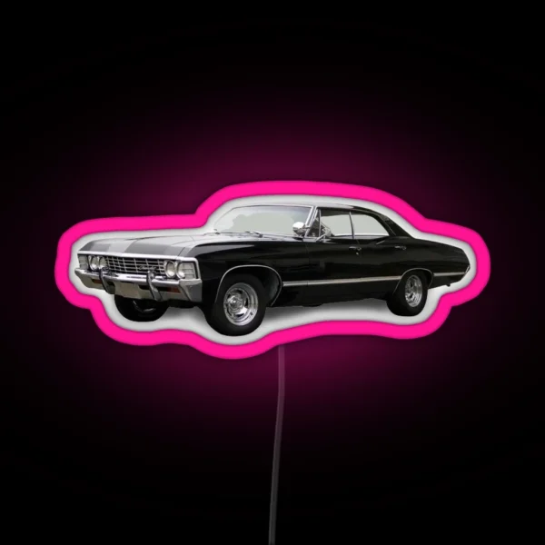 Supernatural Baby Impala RGB Neon Sign