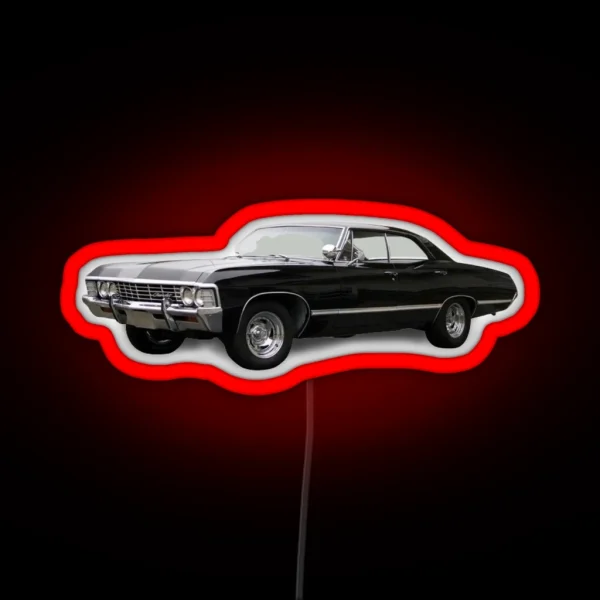 Supernatural Baby Impala RGB Neon Sign