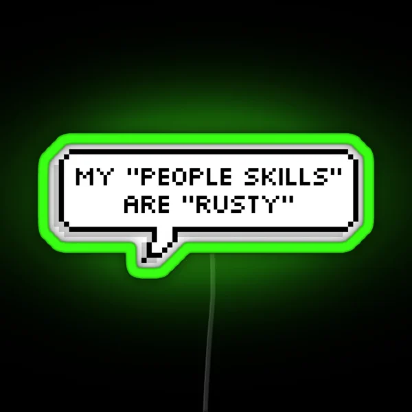 Supernatural Castiel Quote RGB Neon Sign