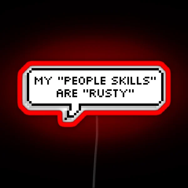 Supernatural Castiel Quote RGB Neon Sign