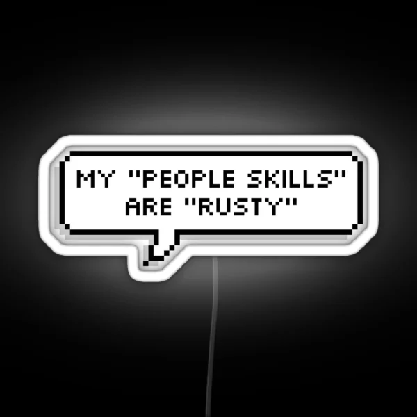 Supernatural Castiel Quote RGB Neon Sign