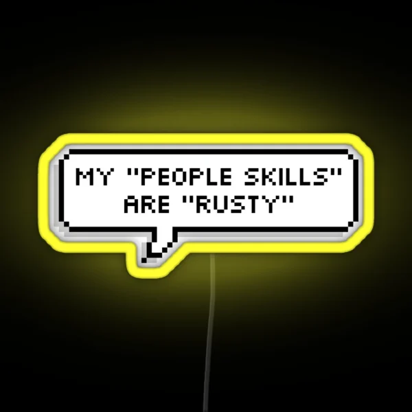 Supernatural Castiel Quote RGB Neon Sign