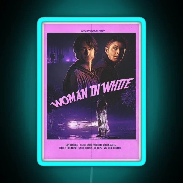 Supernatural Pilot Poster RGB Neon Sign