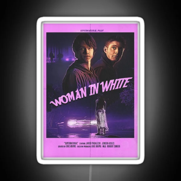Supernatural Pilot Poster RGB Neon Sign