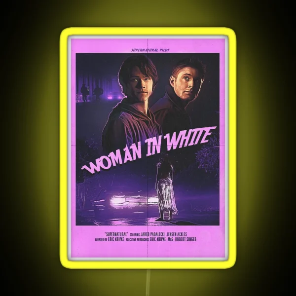 Supernatural Pilot Poster RGB Neon Sign
