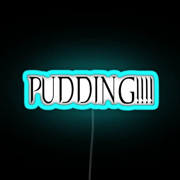 Supernatural PUDDING Led RGB Neon Sign