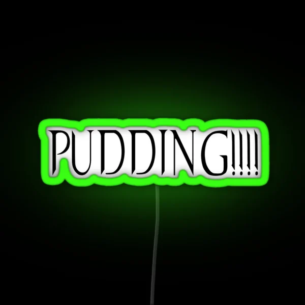 Supernatural PUDDING Led RGB Neon Sign