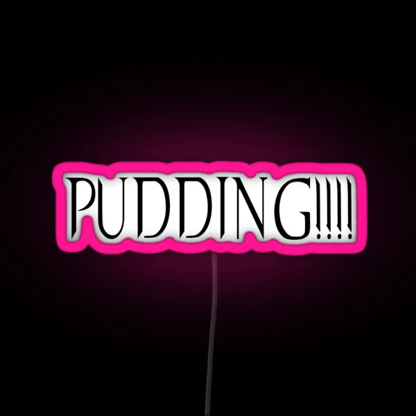 Supernatural PUDDING Led RGB Neon Sign