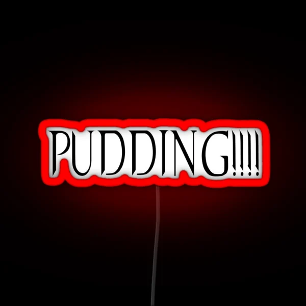 Supernatural PUDDING Led RGB Neon Sign
